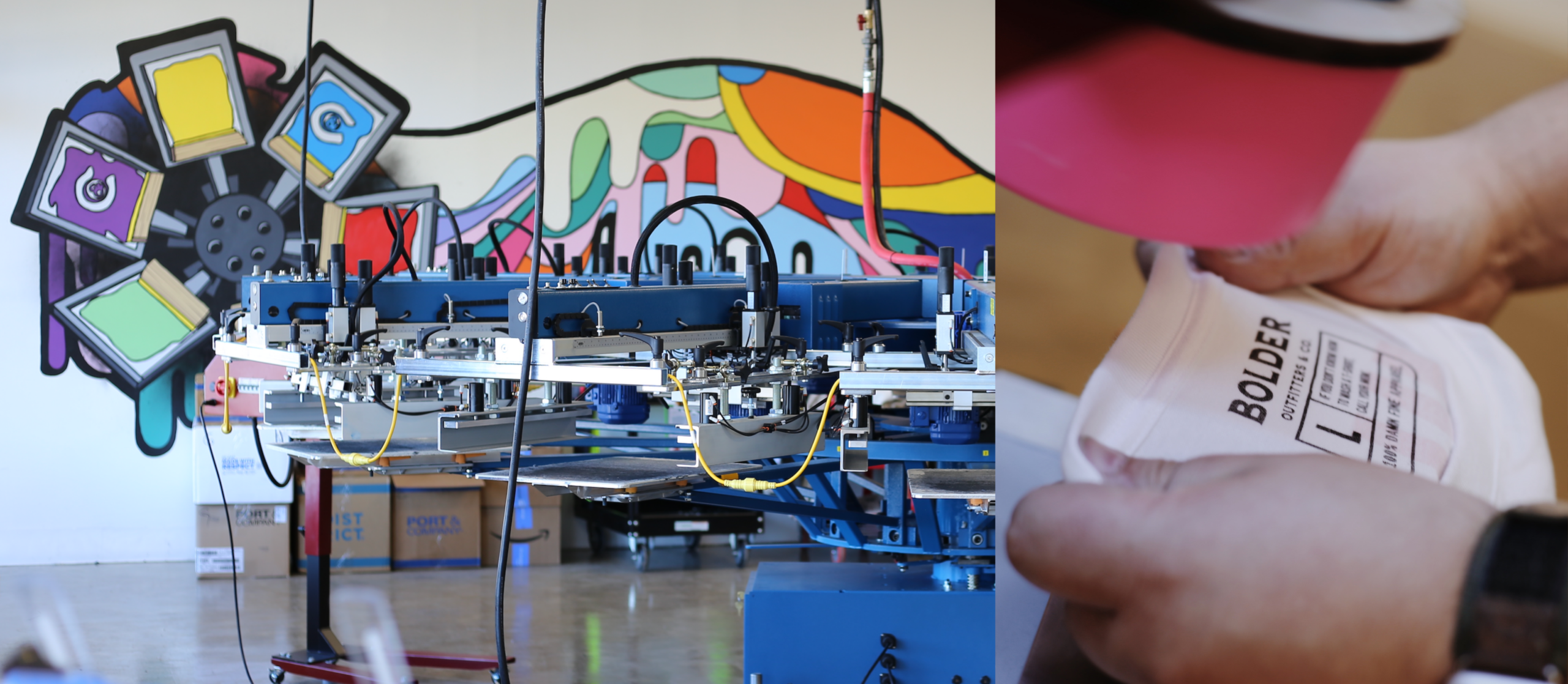 how screenprinting works
